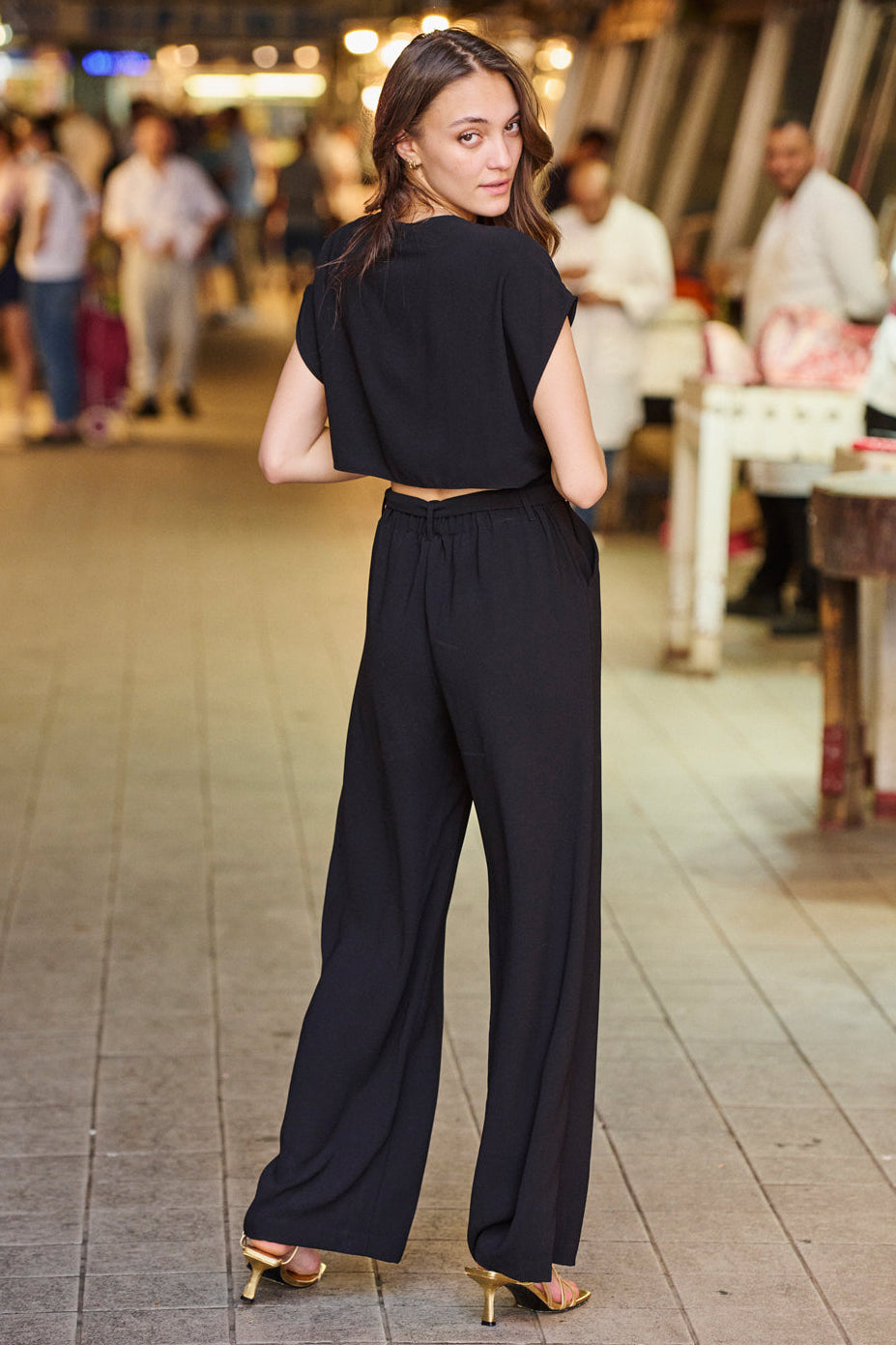 Oum black jumpsuit