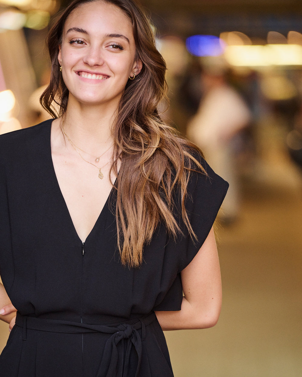 Oum black jumpsuit