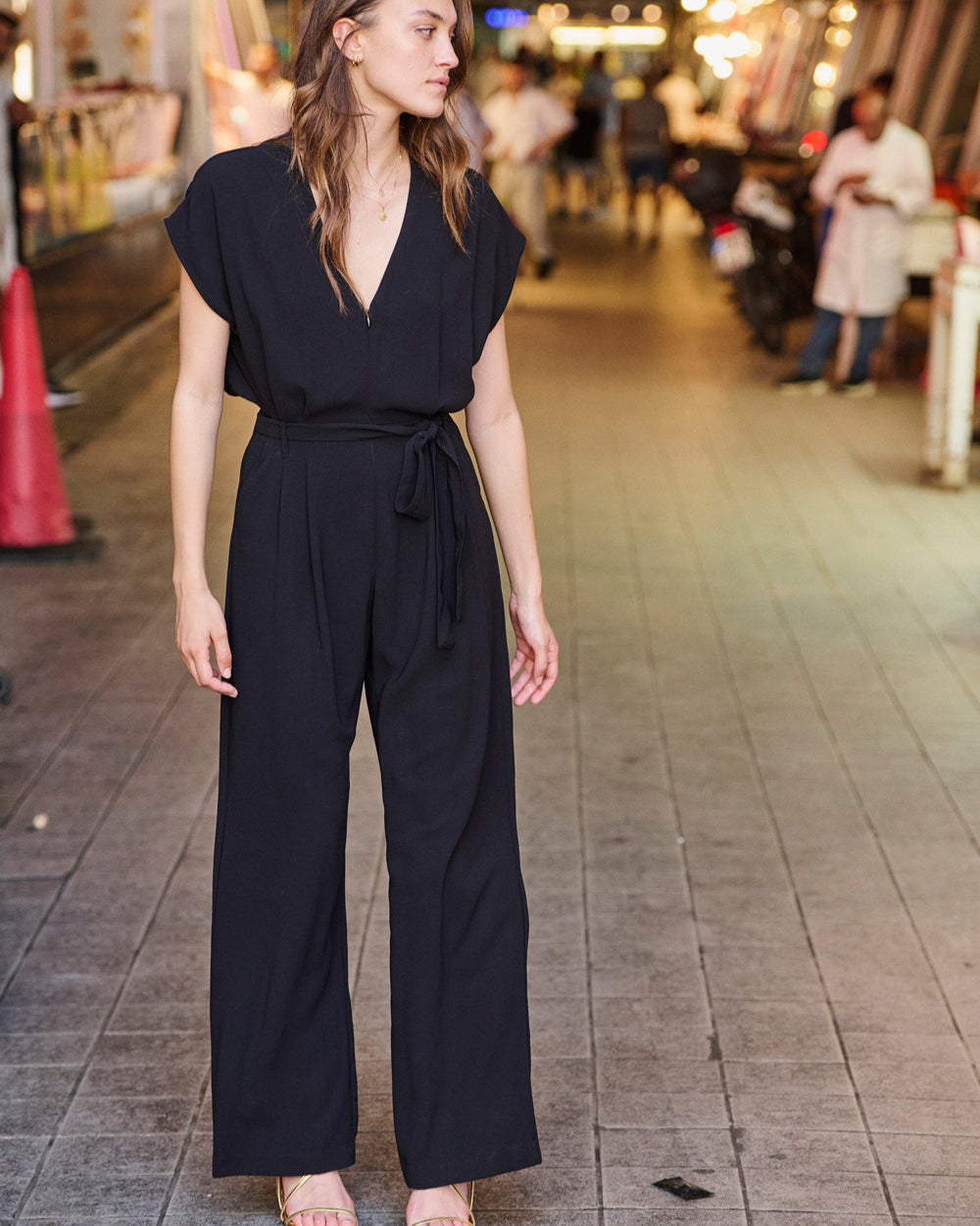 Oum black jumpsuit