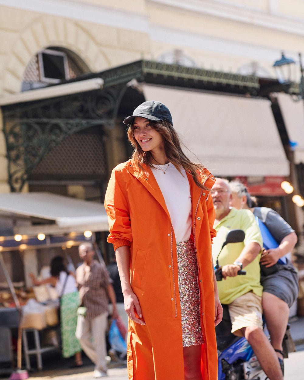 Parka Gia orange