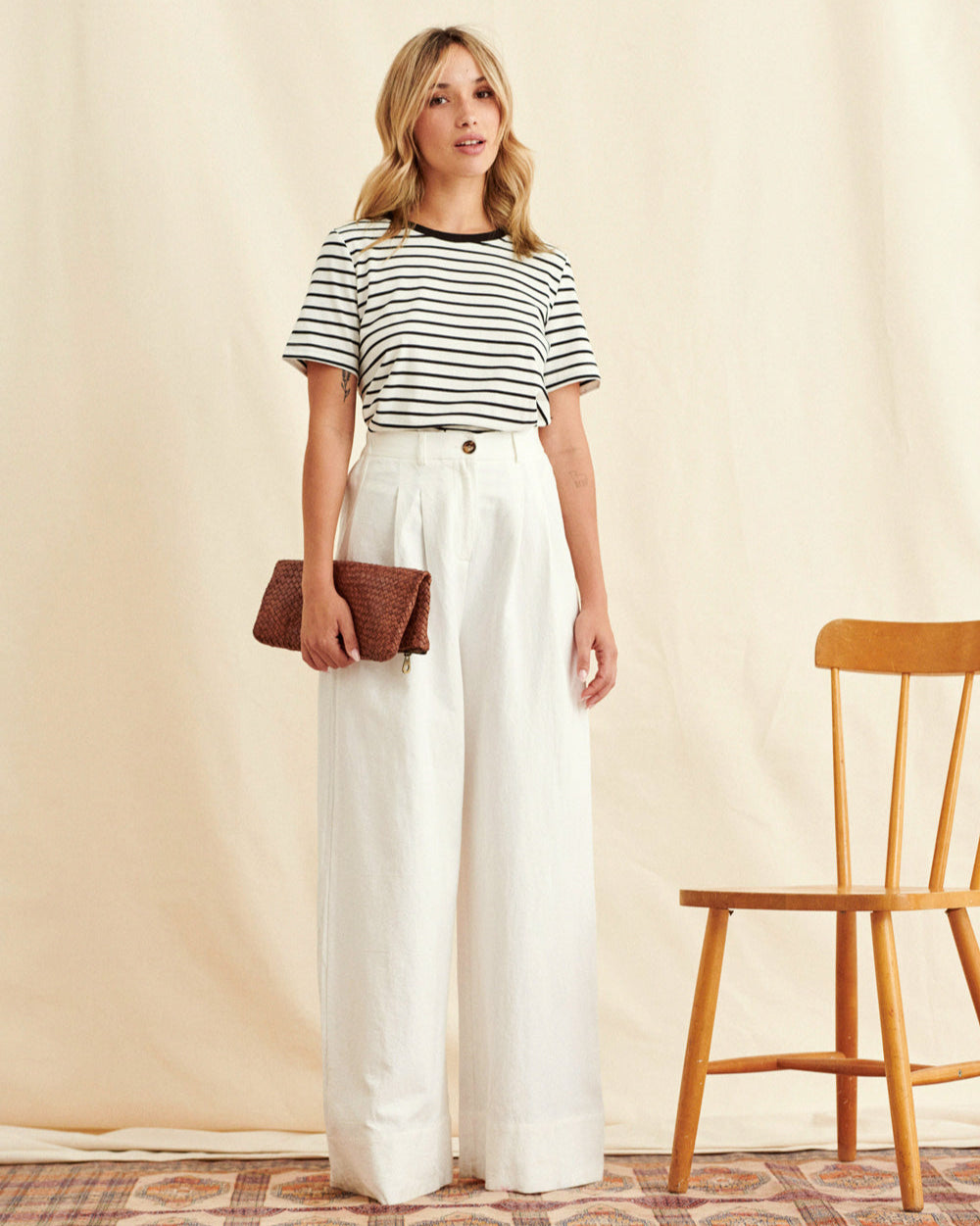 Pantalon Pakita blanc