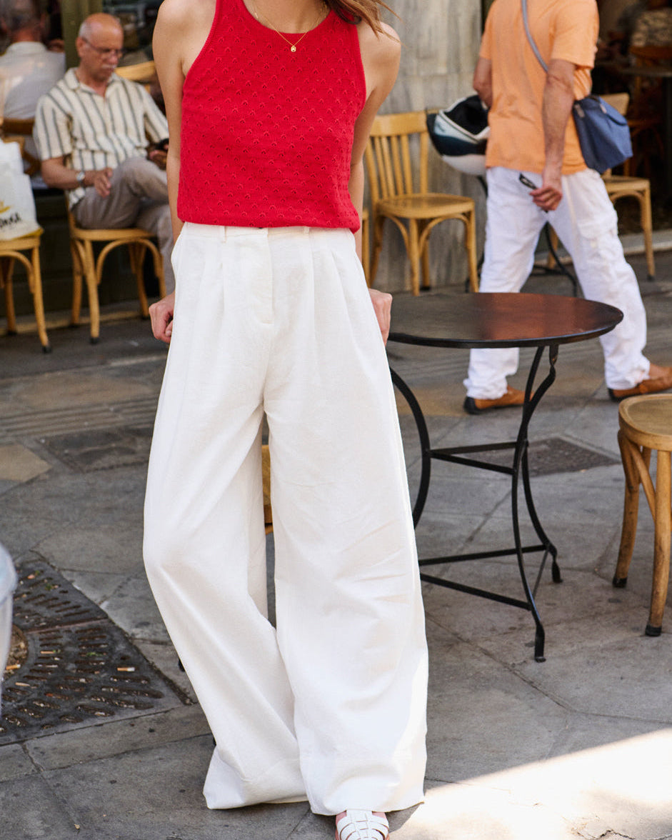 Pantalon Pakita blanc