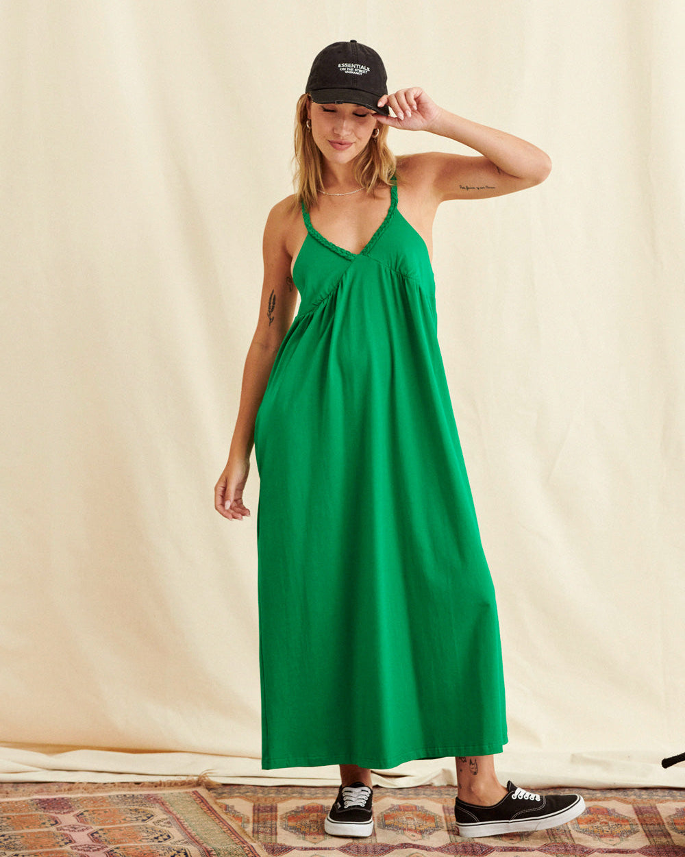 Robe Rosanne verte