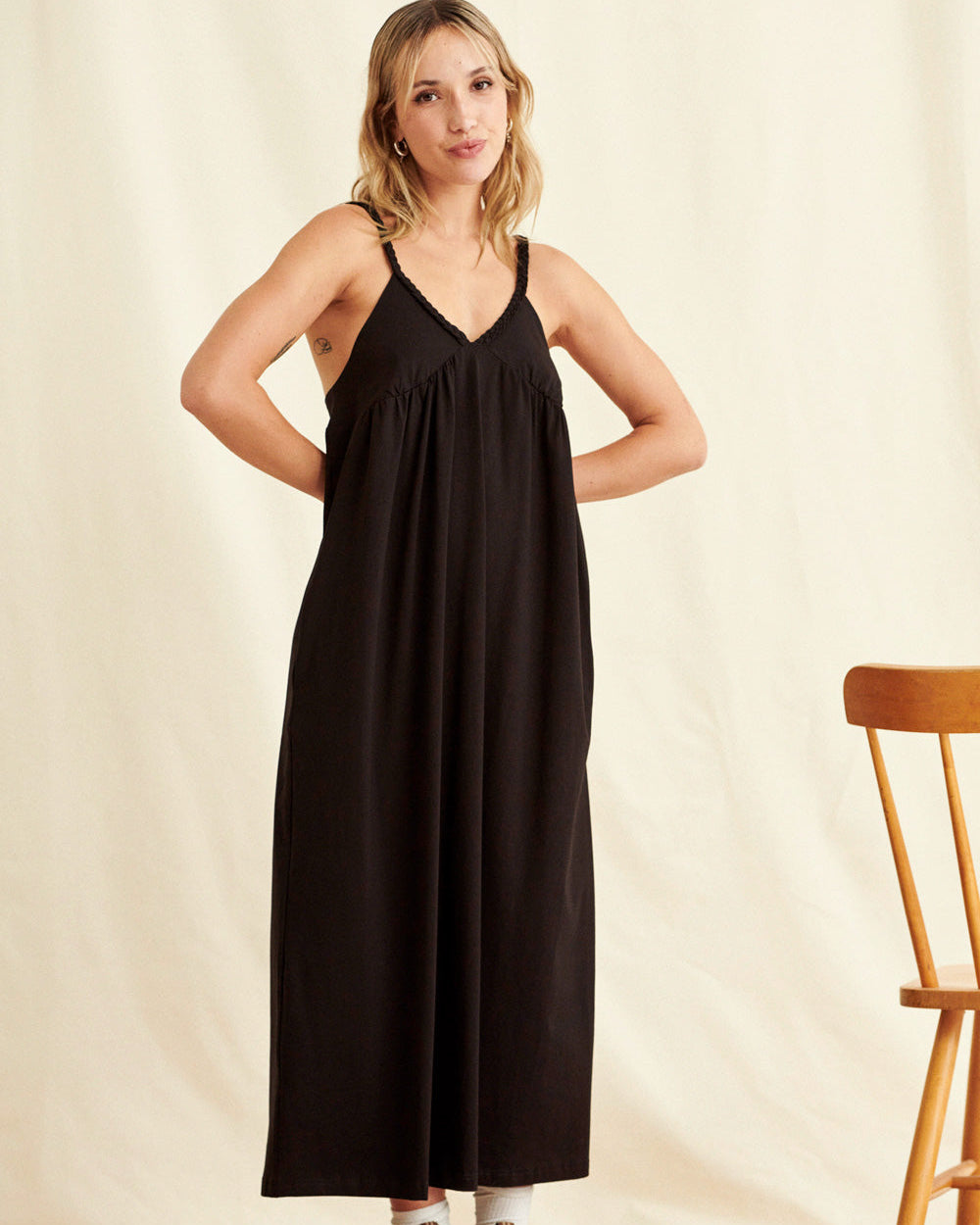 Robe Rosanne noire