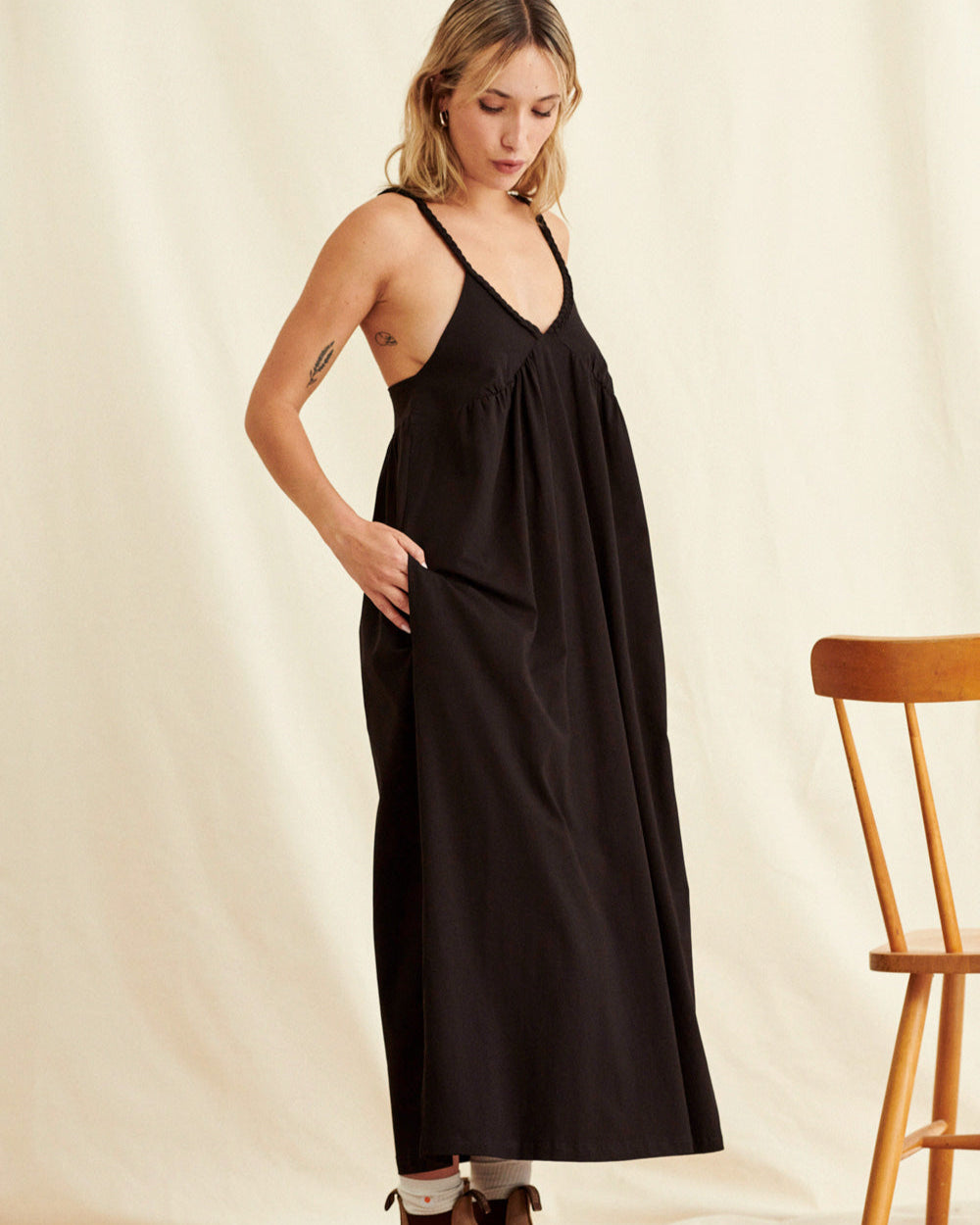 Robe Rosanne noire