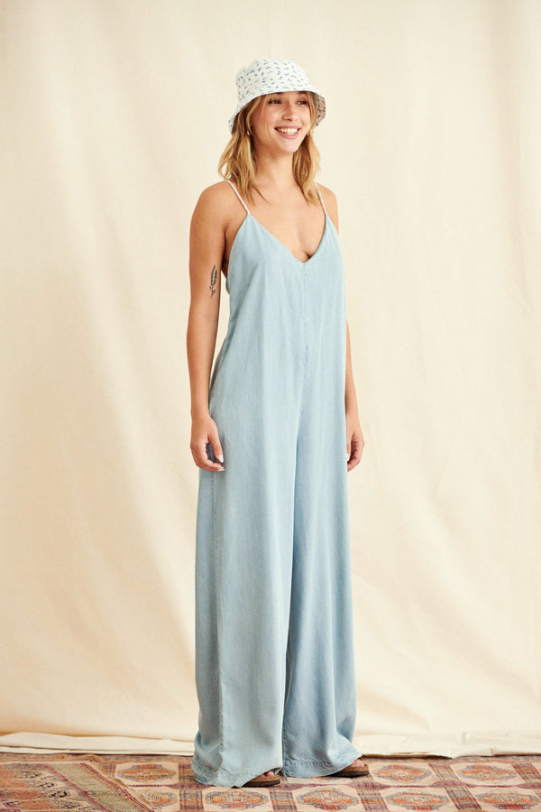 Olena blue jumpsuit