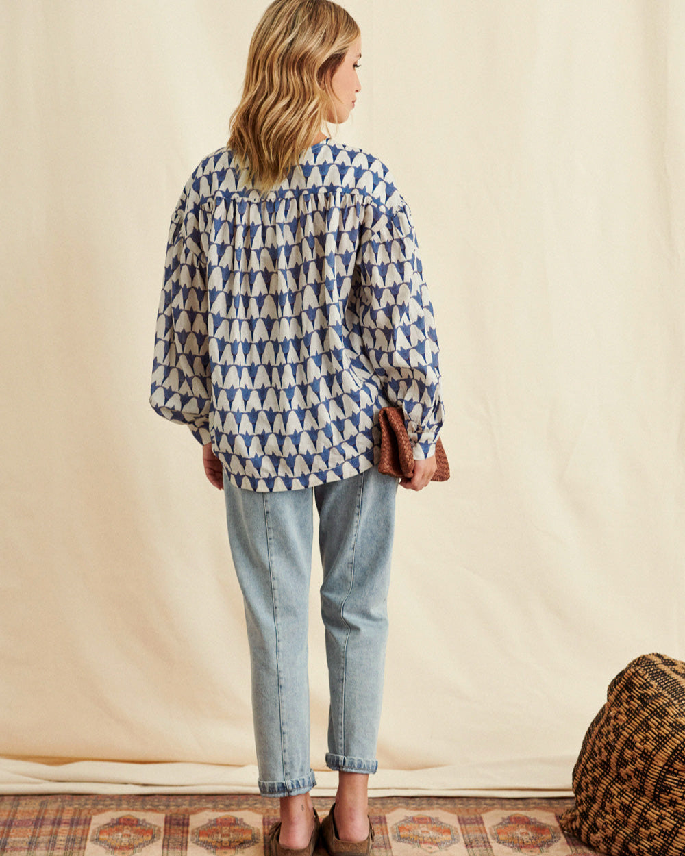 Blouse Baloo • Tulipes Bleues
