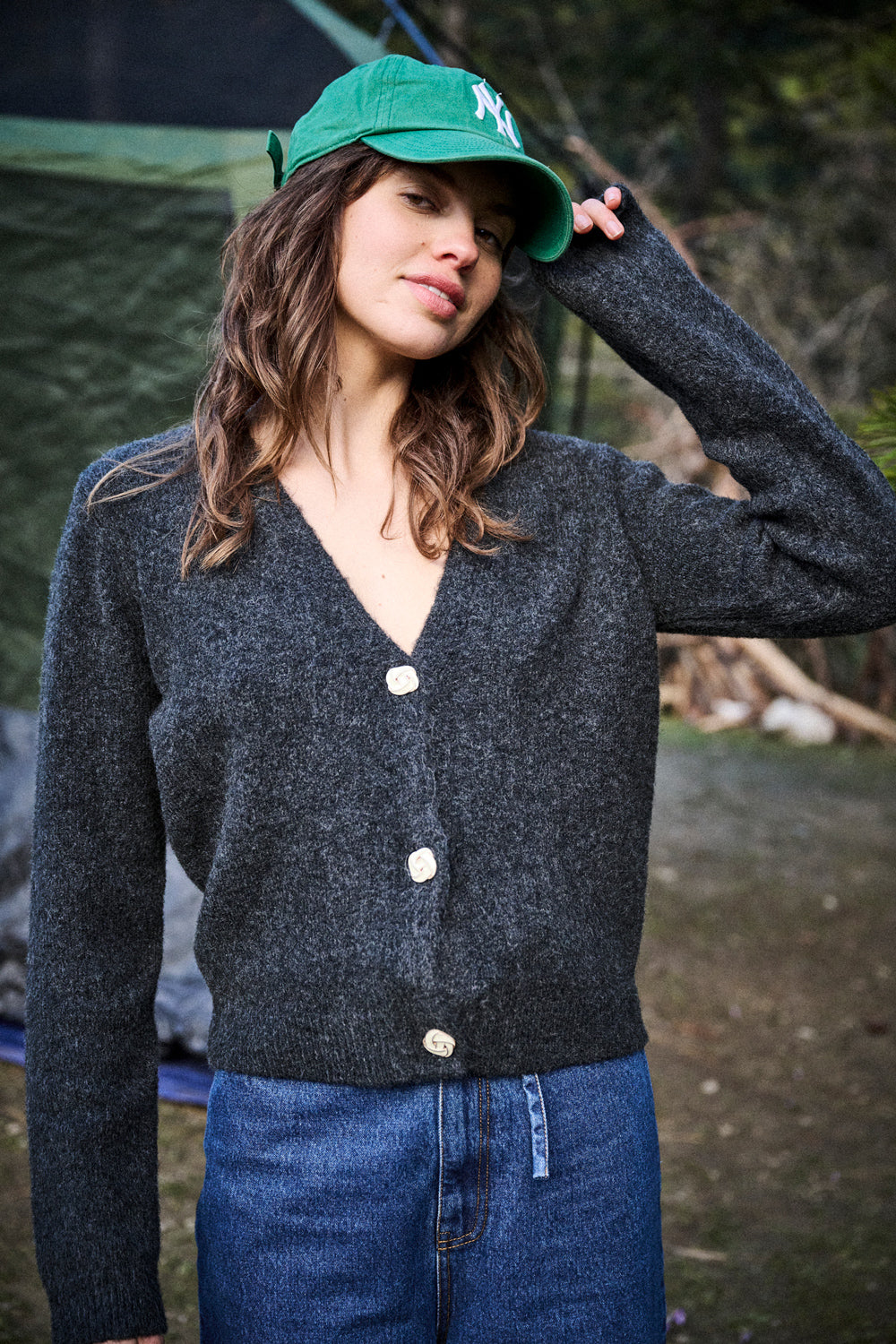 Gilet Luck gris anthracite