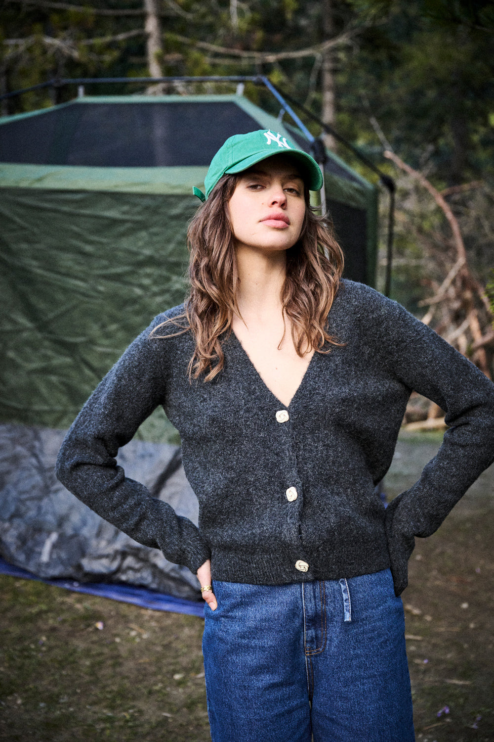 Gilet Luck gris anthracite