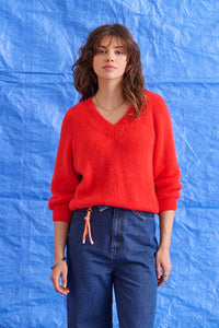 Pull Melodie rouge