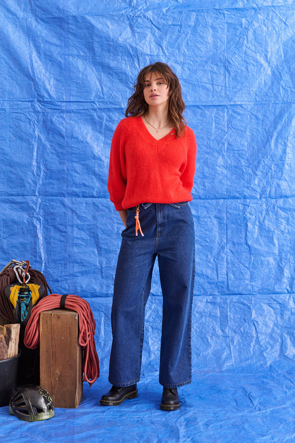 Pull Melodie rouge