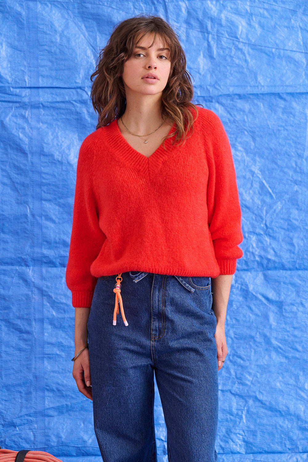 Pull Melodie rouge