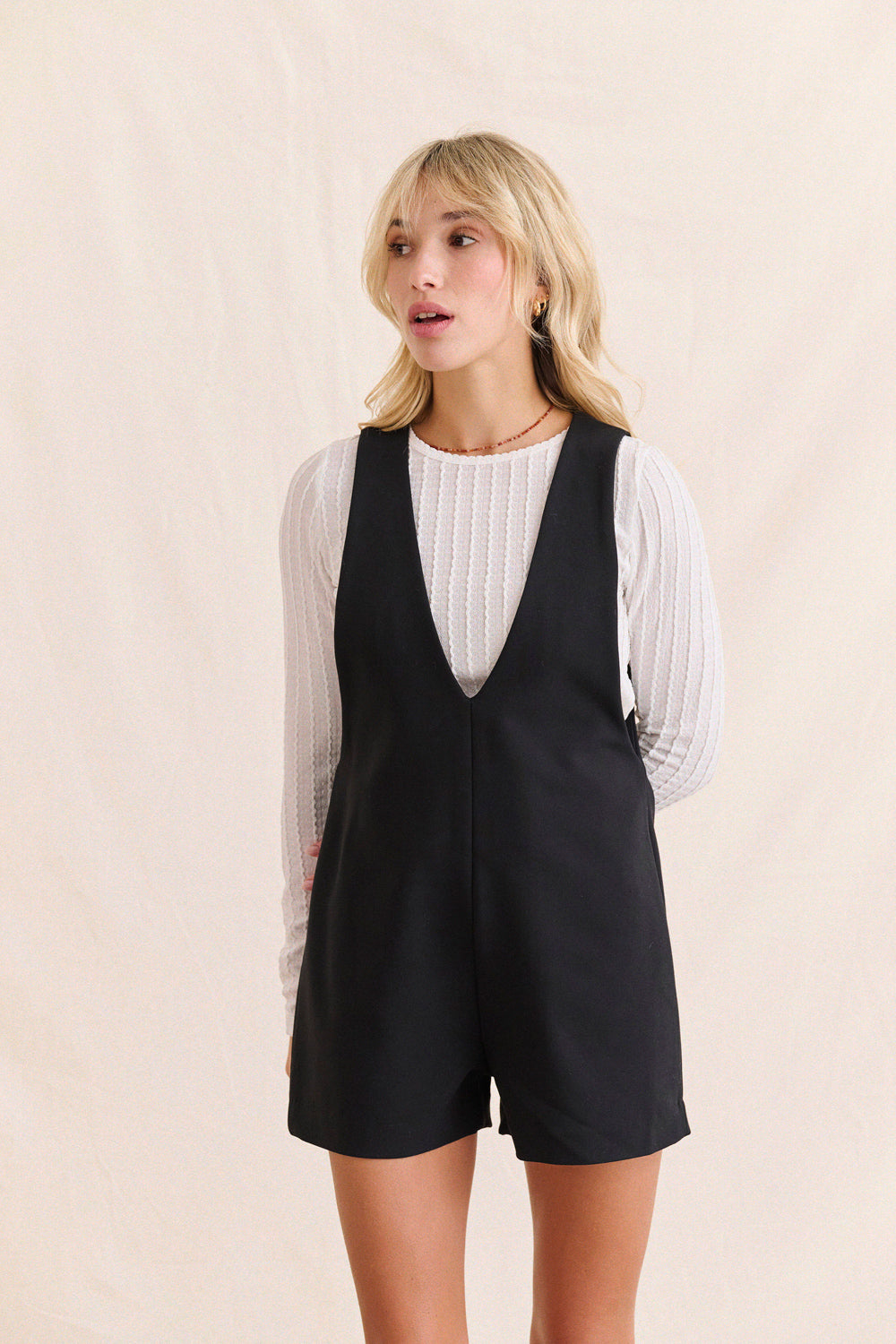Combishort Olivia noir