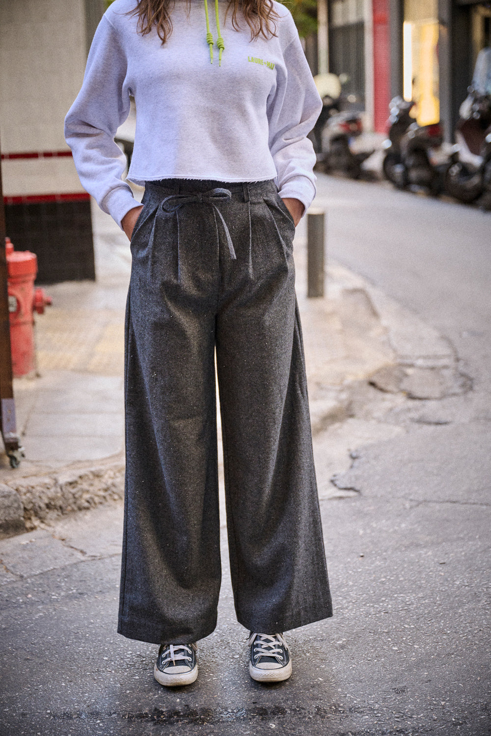 Pantalon Plume gris
