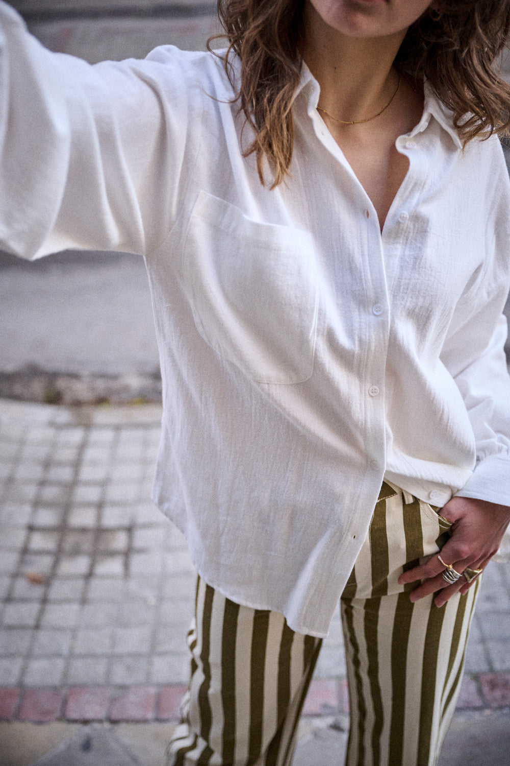 Chemise Cyliane blanche