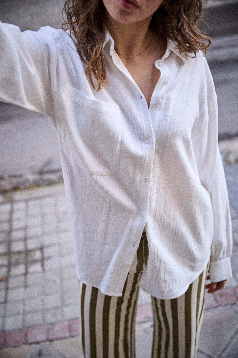 Chemise Cyliane blanche