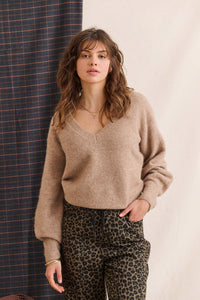 Pull Maggy beige