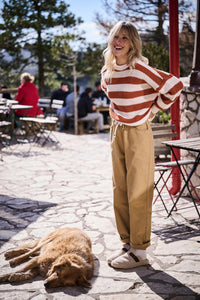 Pantalon Primo camel