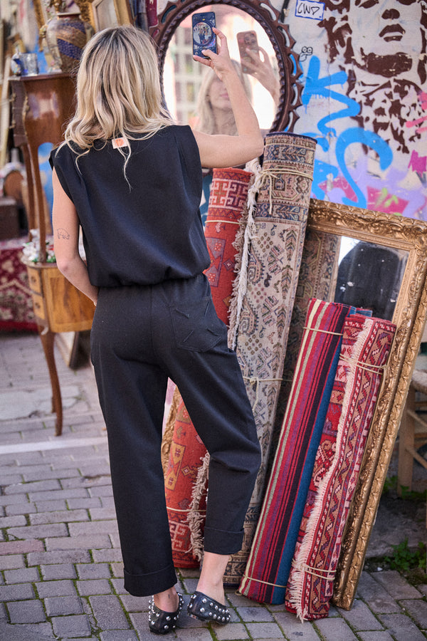Pantalon Primo noir