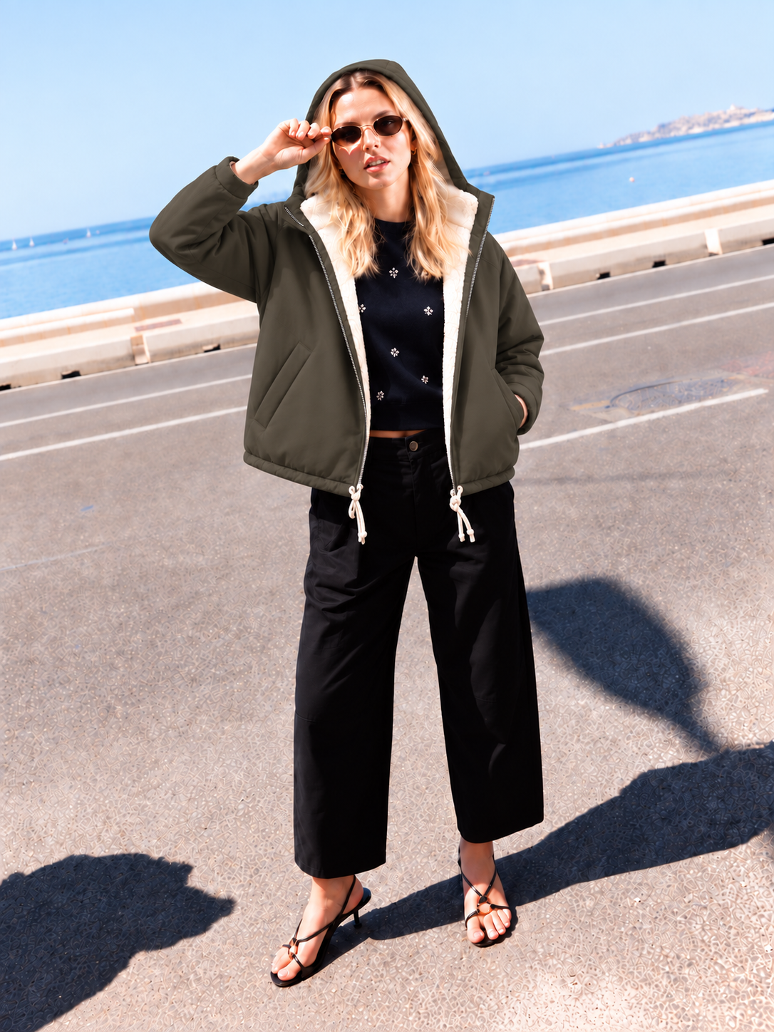 Parka Guzmania kaki
