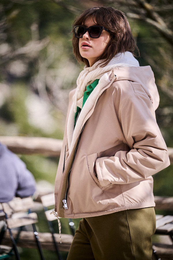 Parka Guzmania beige