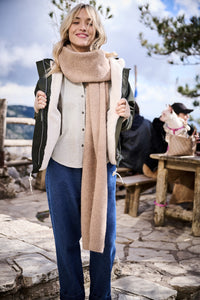 Écharpe Alysse beige