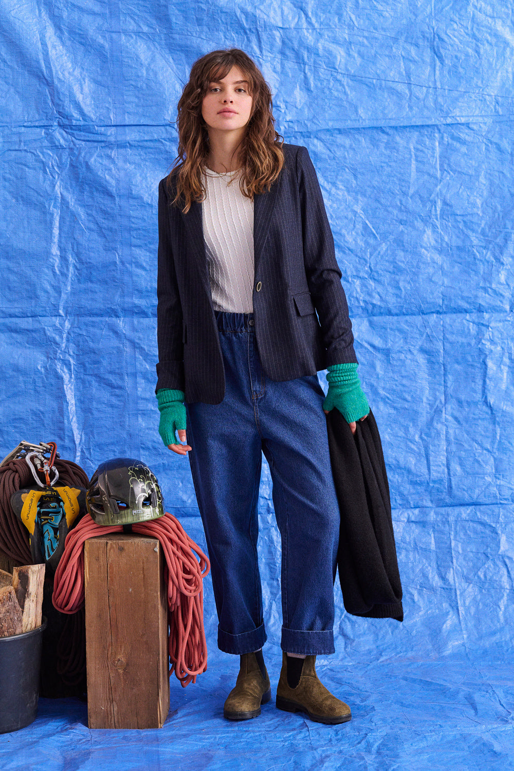 Veste Vlady rayures Tennis