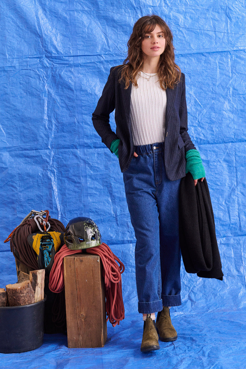 Veste Vlady rayures Tennis