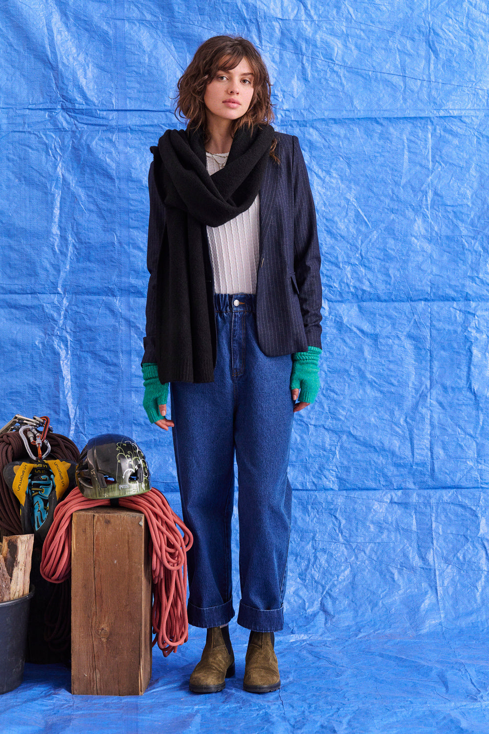 Veste Vlady rayures Tennis