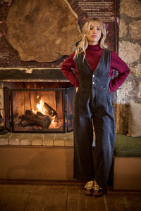 Combinaison Oceane en jean noir