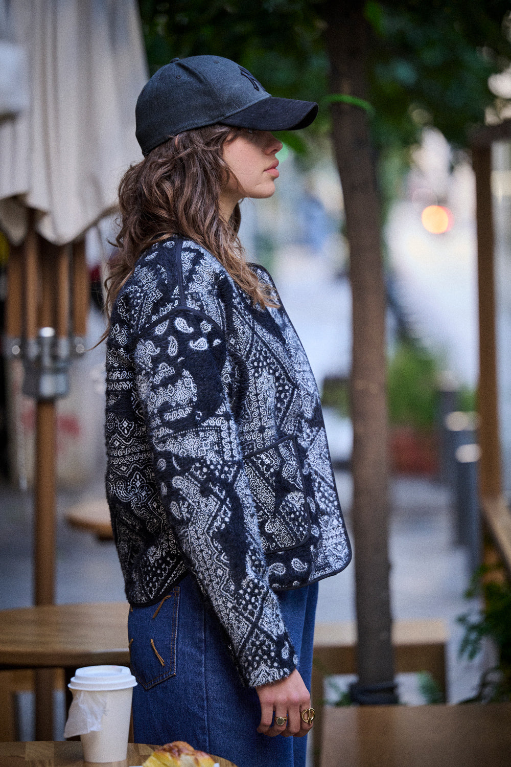 Veste Viola en lainage Cachemire