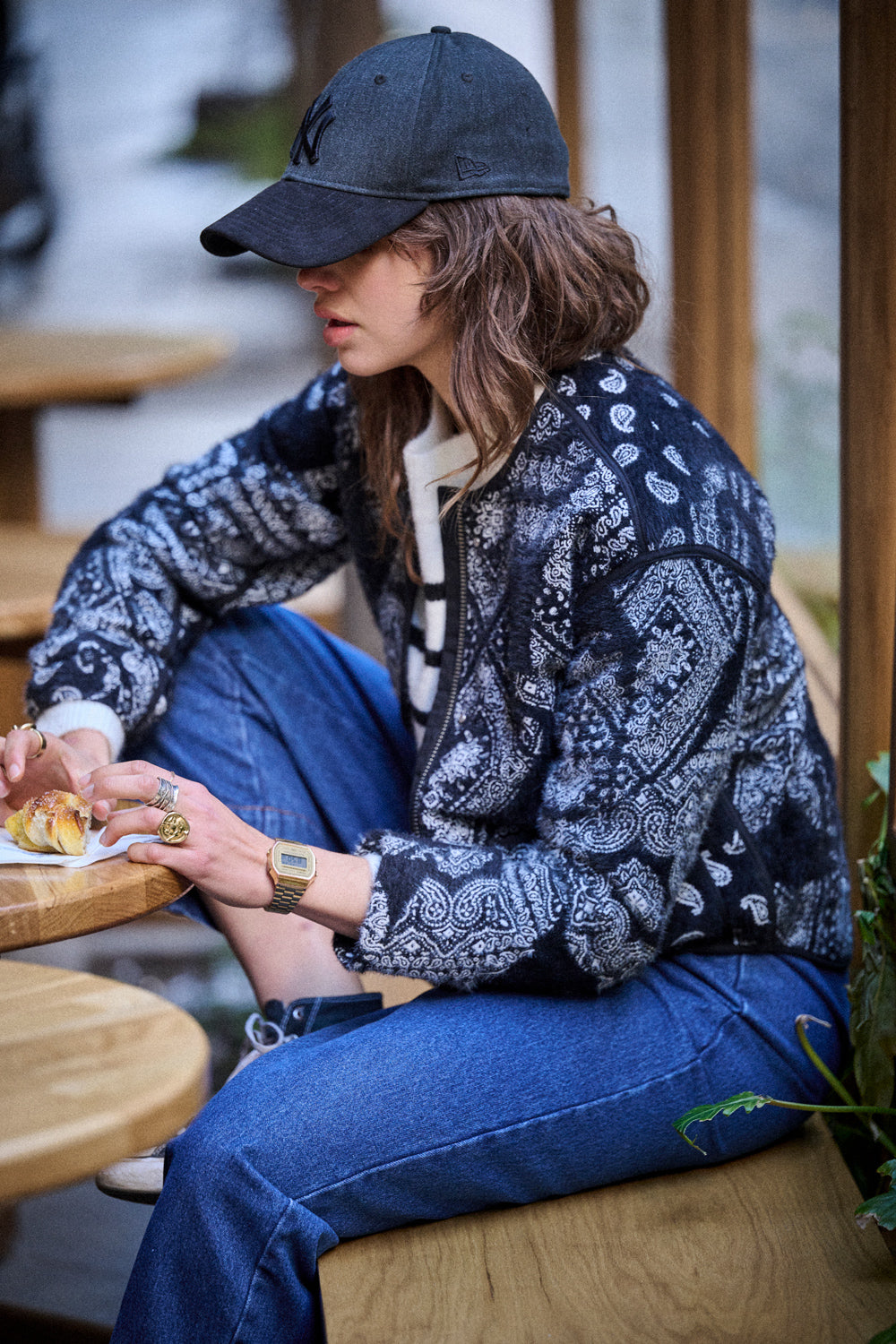 Veste Viola en lainage Cachemire