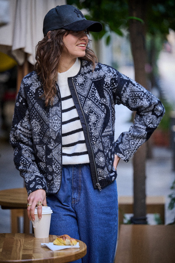 Veste Viola en lainage Cachemire