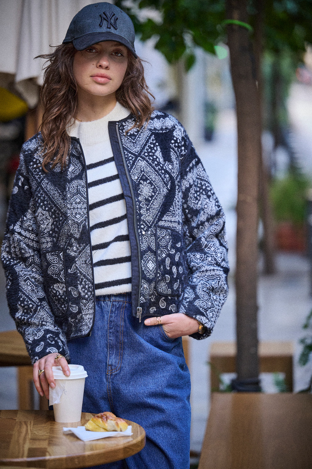 Veste Viola en lainage Cachemire