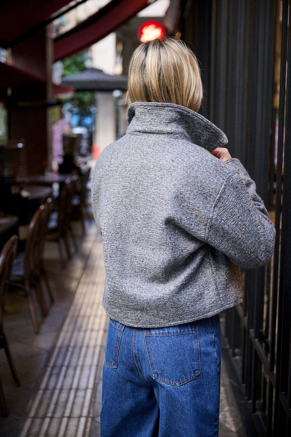 Manteau Gwen gris