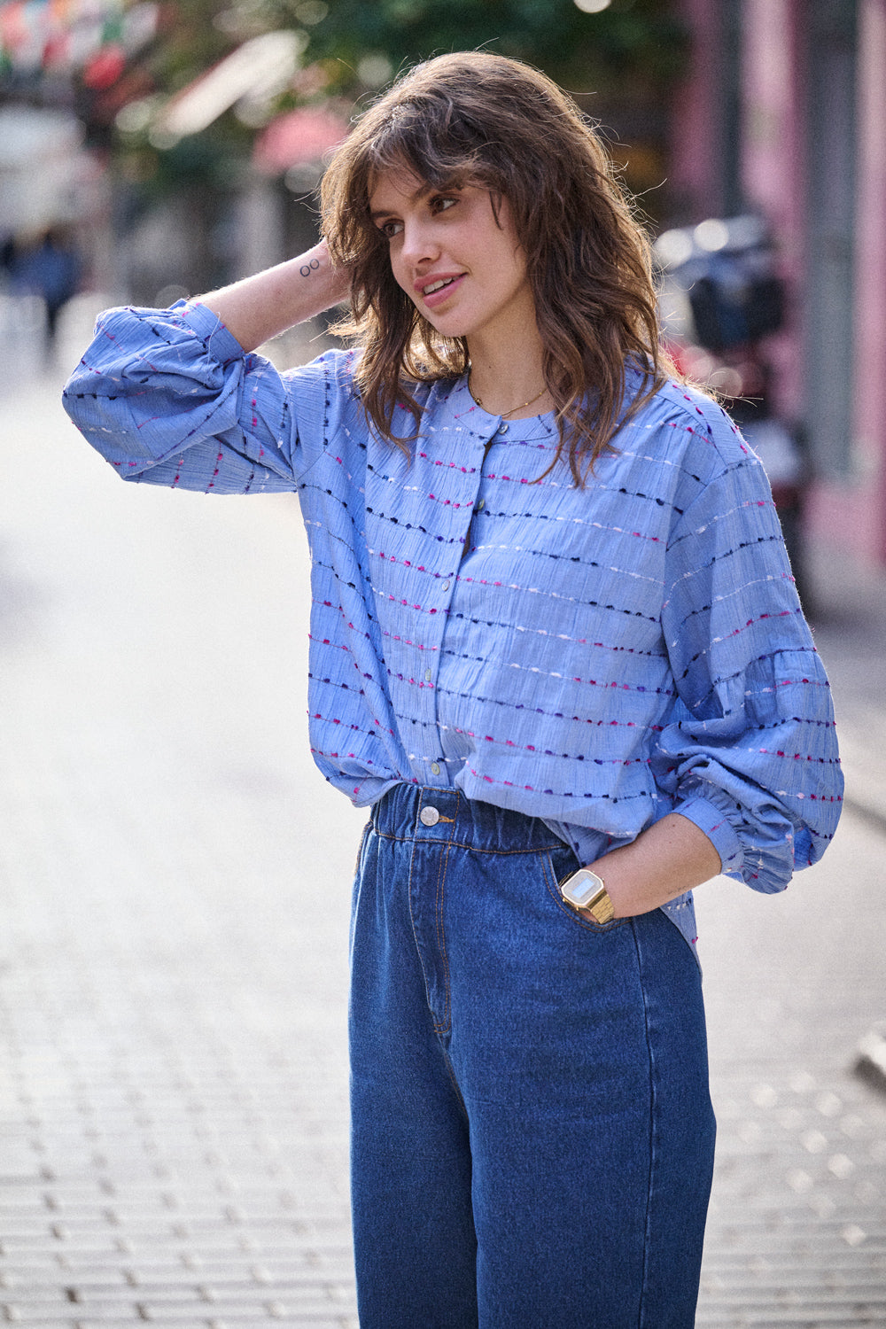 Blouse Bamba bleue