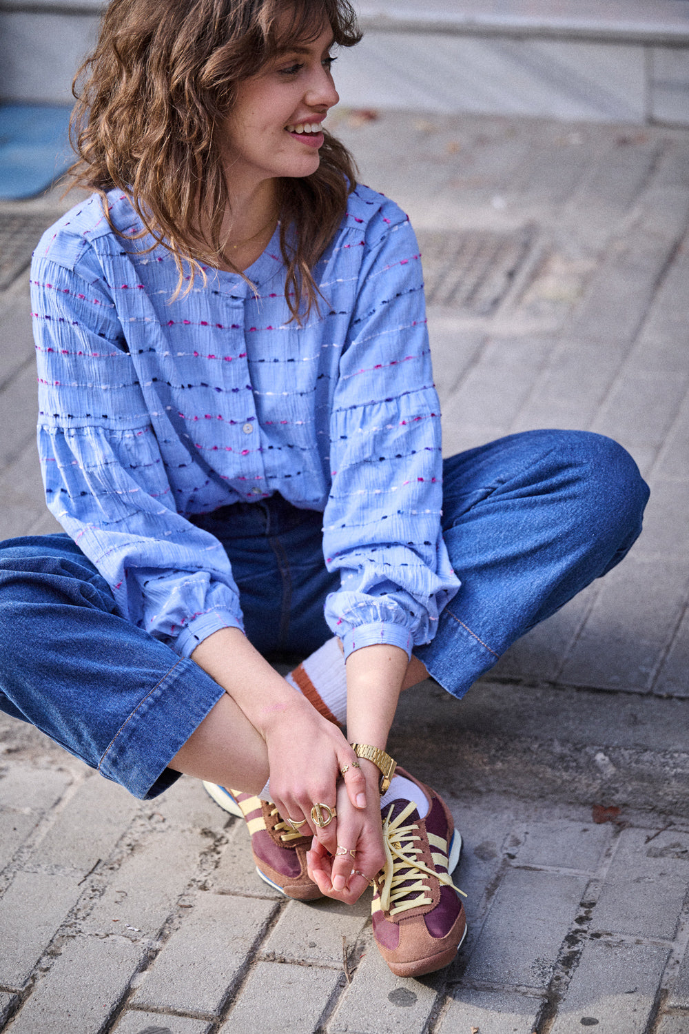 Blouse Bamba bleue