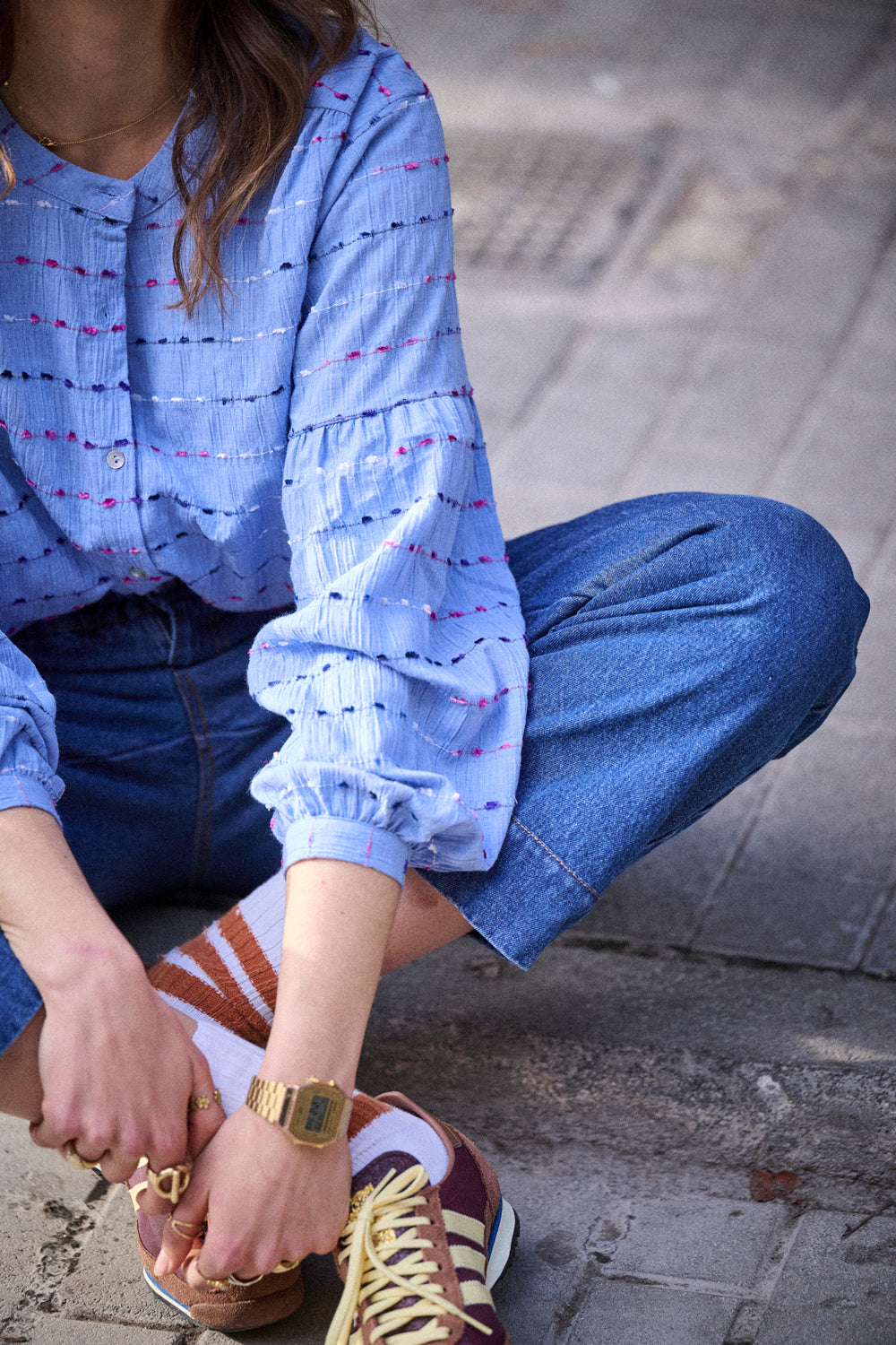 Blouse Bamba bleue