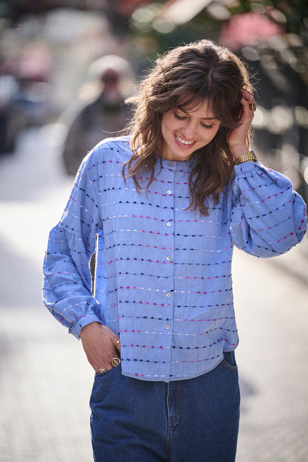 Blouse Bamba bleue