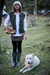 Gilet Lulu kaki