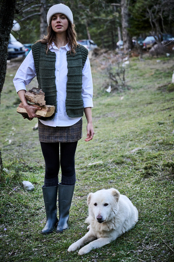 Gilet Lulu kaki
