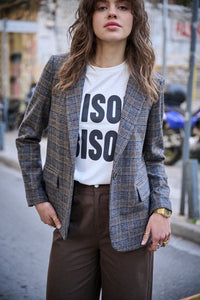 Veste Vlady à carreaux