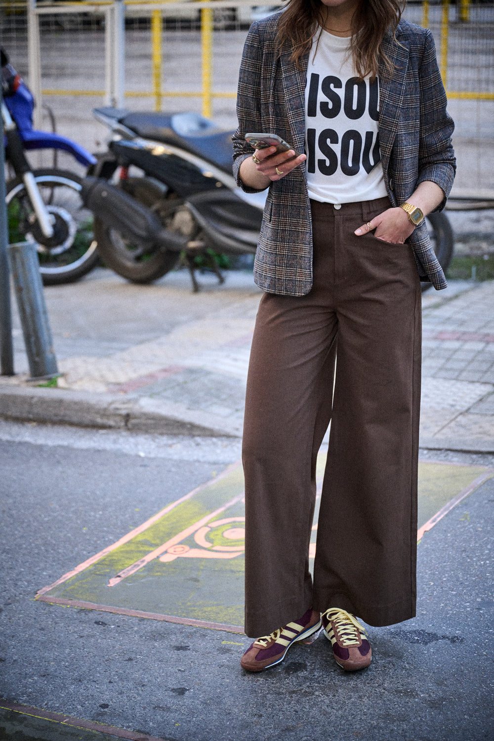 Pantalon Palmire chocolat