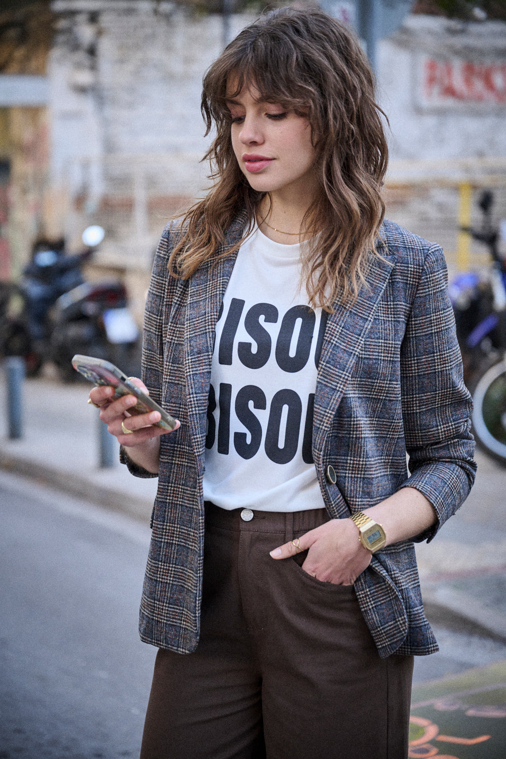 T-shirt Trey Bisou noir