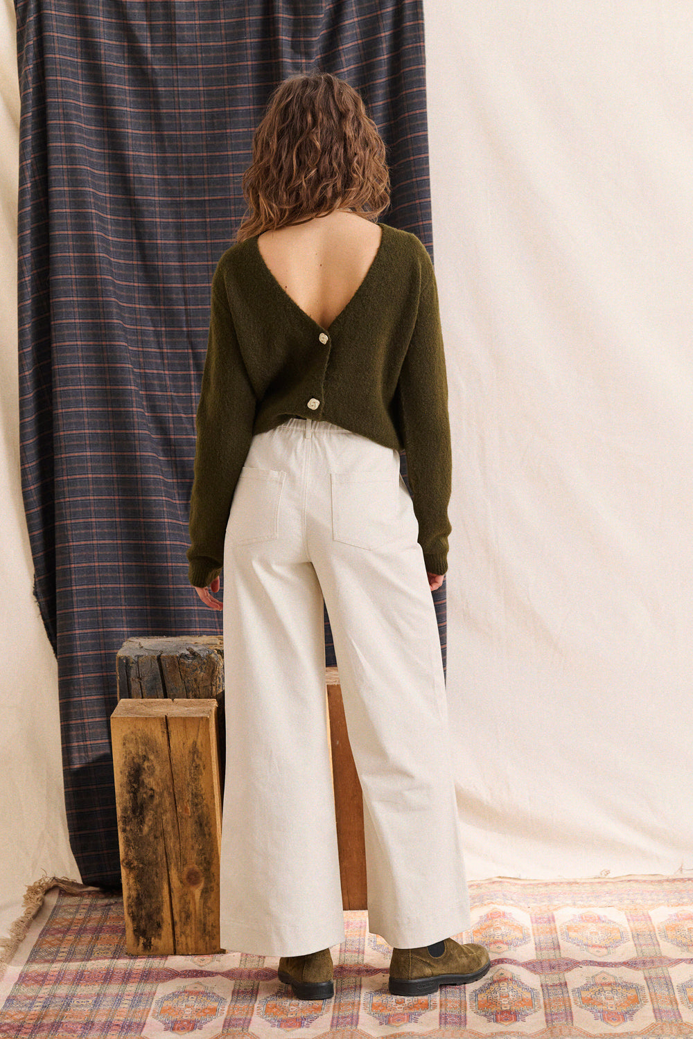 Pantalon Palmire écru