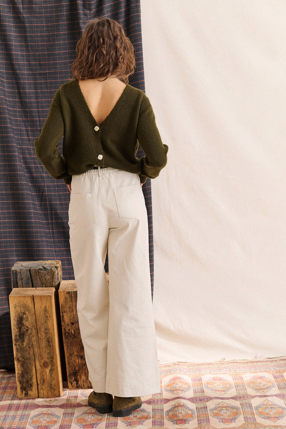 Pantalon Palmire écru