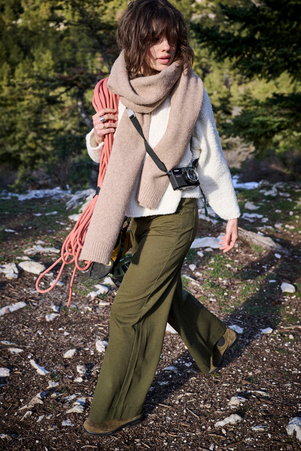 Pantalon Palmire kaki