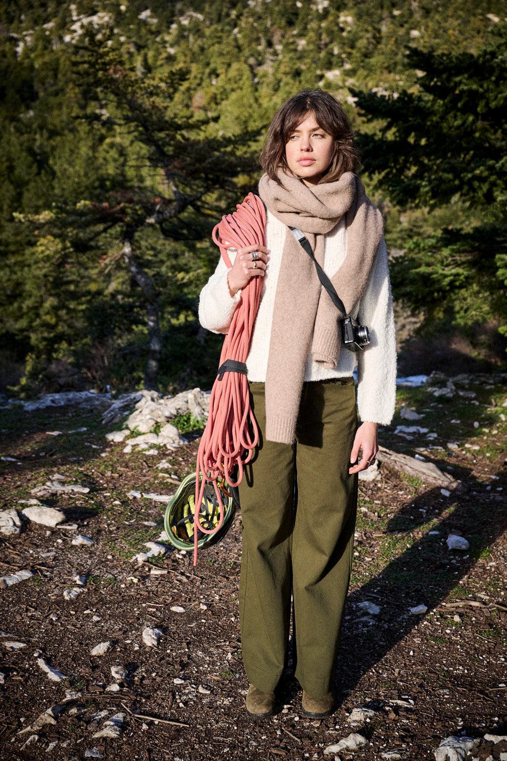 Pantalon Palmire kaki