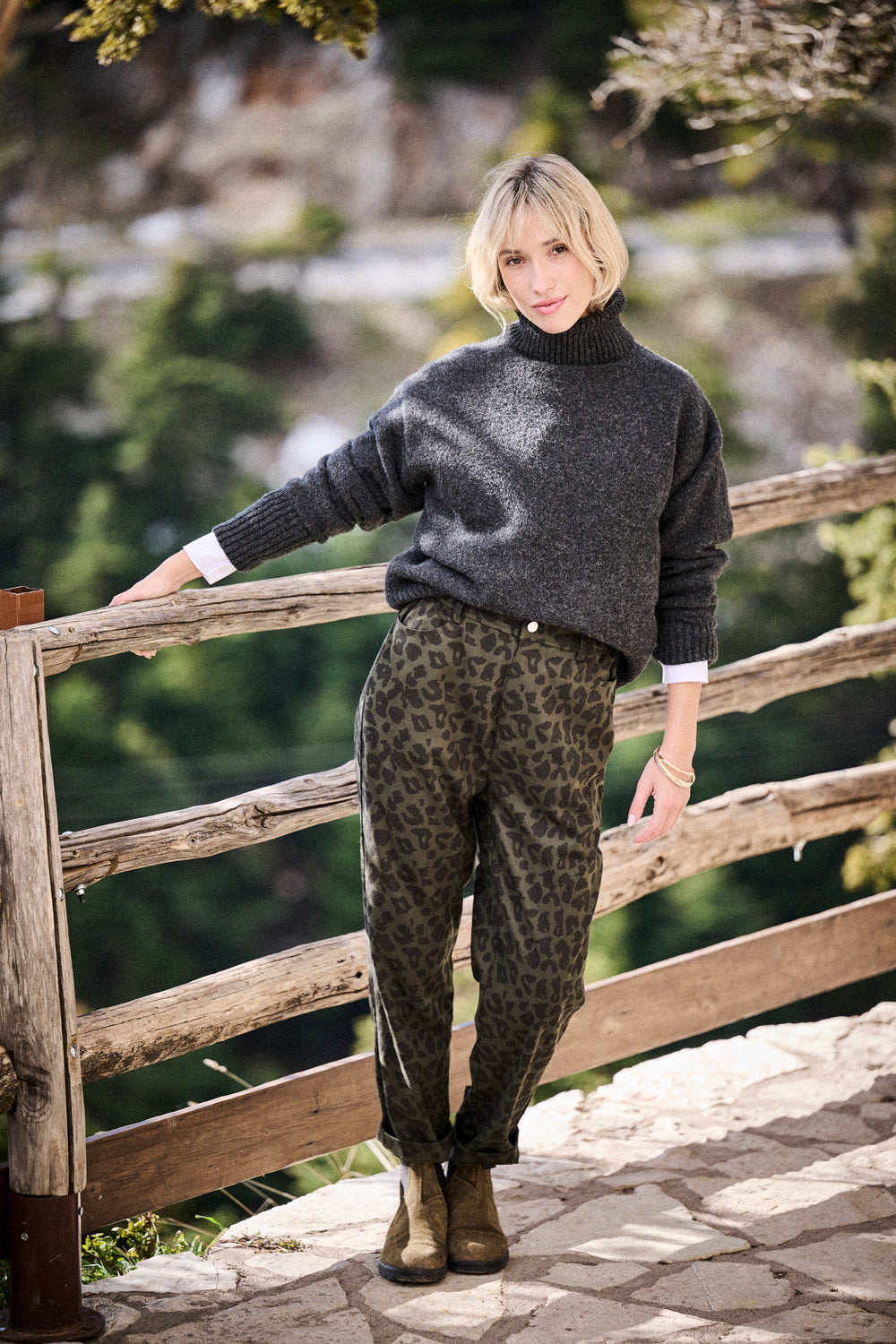 Pull Malo gris anthracite
