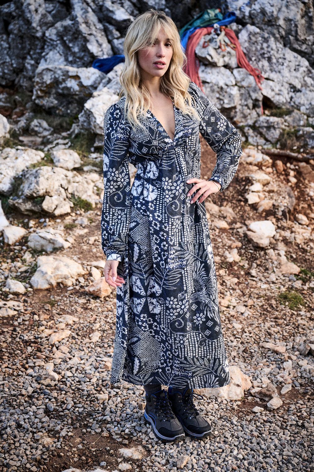 Robe Ronnie • Indigo